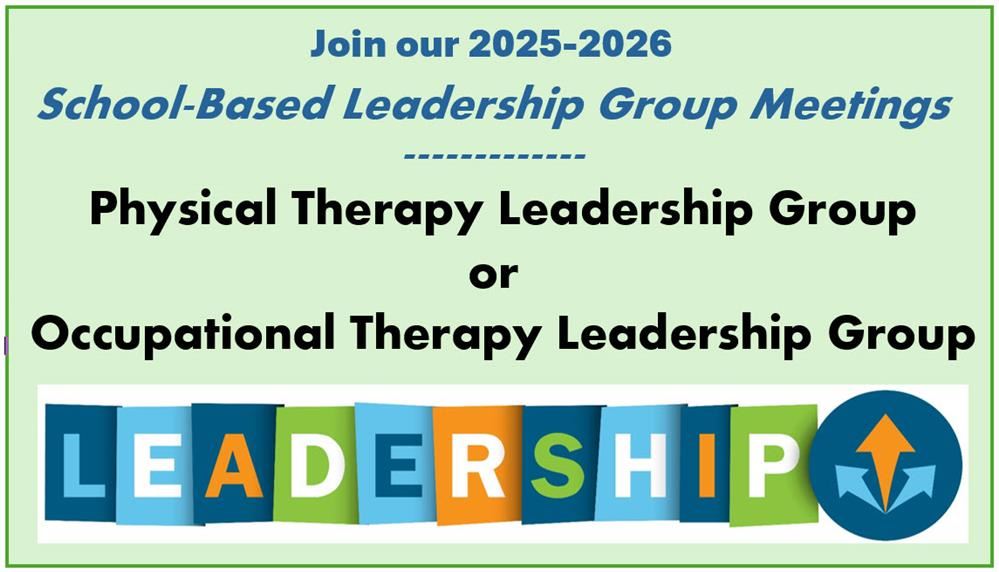 School-Based Leadership Group meetings: 2025-2026